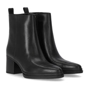 MICHAEL KORS LEX BLACK HEELED ANKLE BOOT