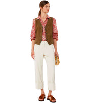 MAX MARA WEEKEND VETUSTA BROWN VEST