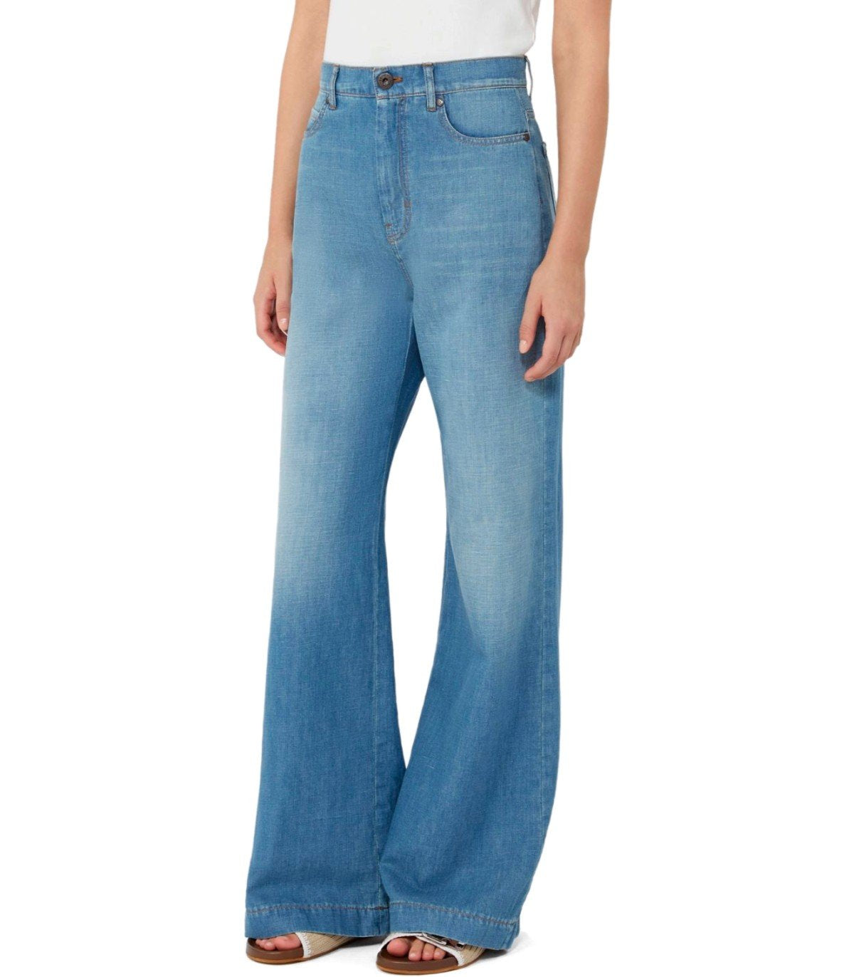MAX MARA WEEKEND LATINO LIGHT BLUE JEANS