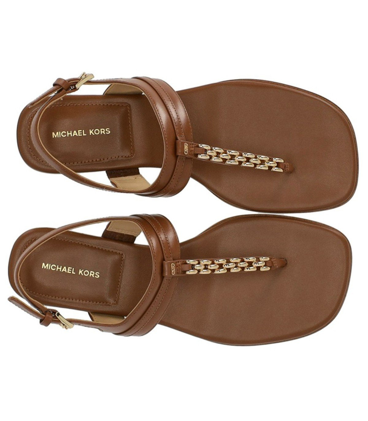 MICHAEL KORS MARCIA BRAUNER ZEHENTRENNER SANDALE