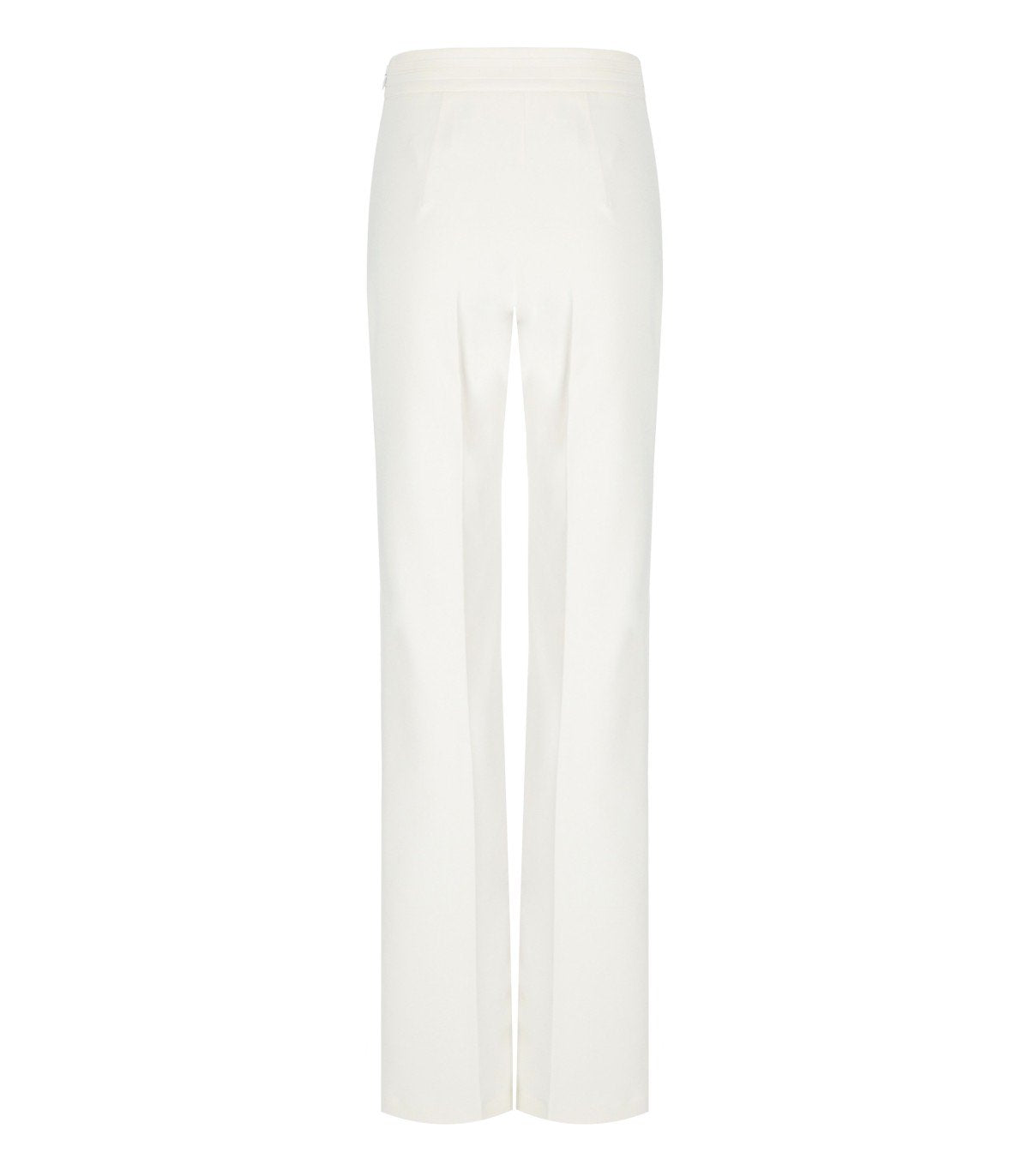 ELISABETTA FRANCHI IVORY PALAZZO PANTS