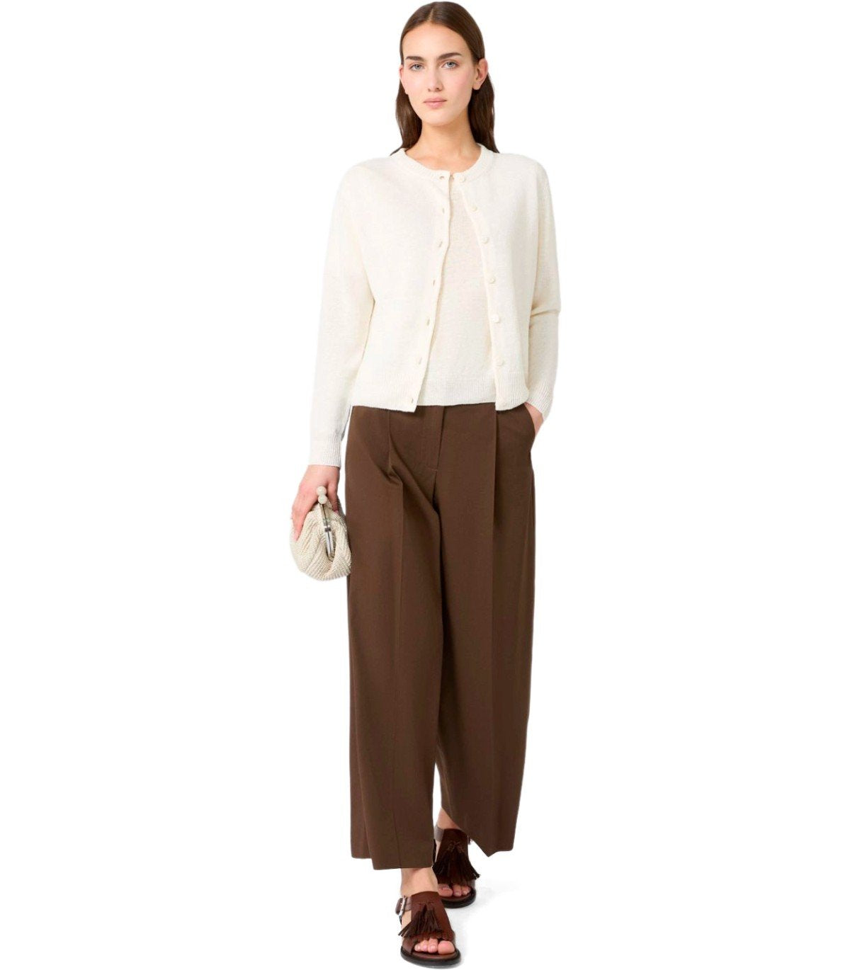 MAX MARA WEEKEND PANCONE ECRU TOP