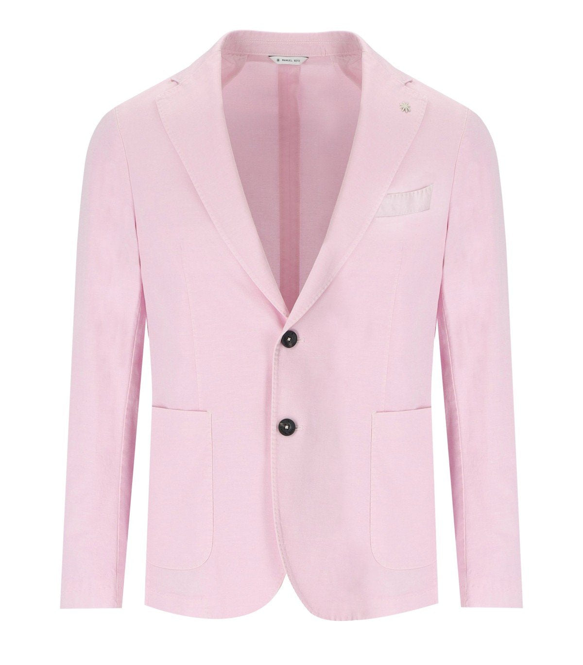 MANUEL RITZ ROSA EINREIHIGE JACKE