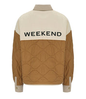 REVERSIBLE CORK BEIGE JACKET MAX MARA WEEKEND