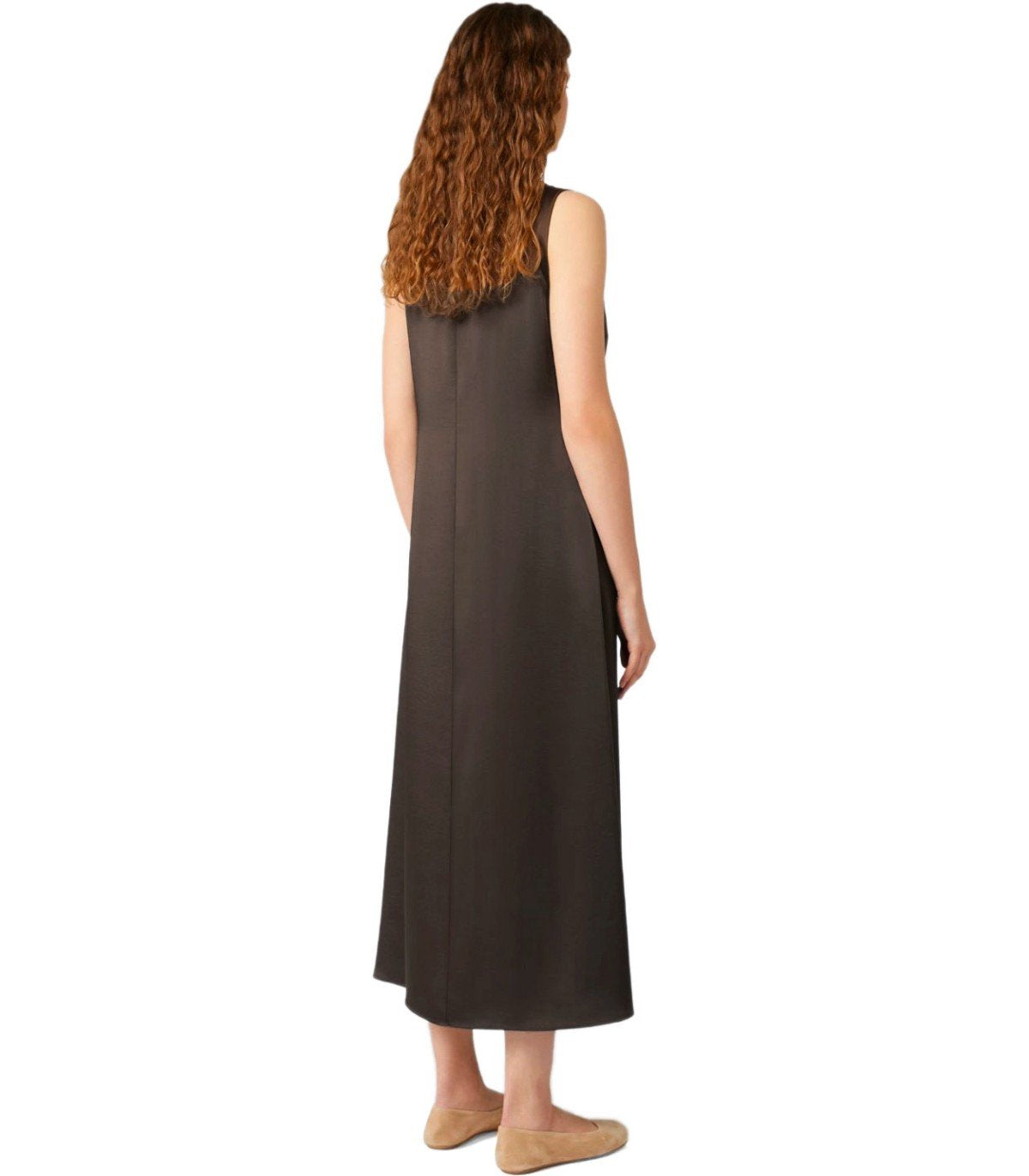 MAX MARA WEEKEND CANOSSA BROWN DRESS