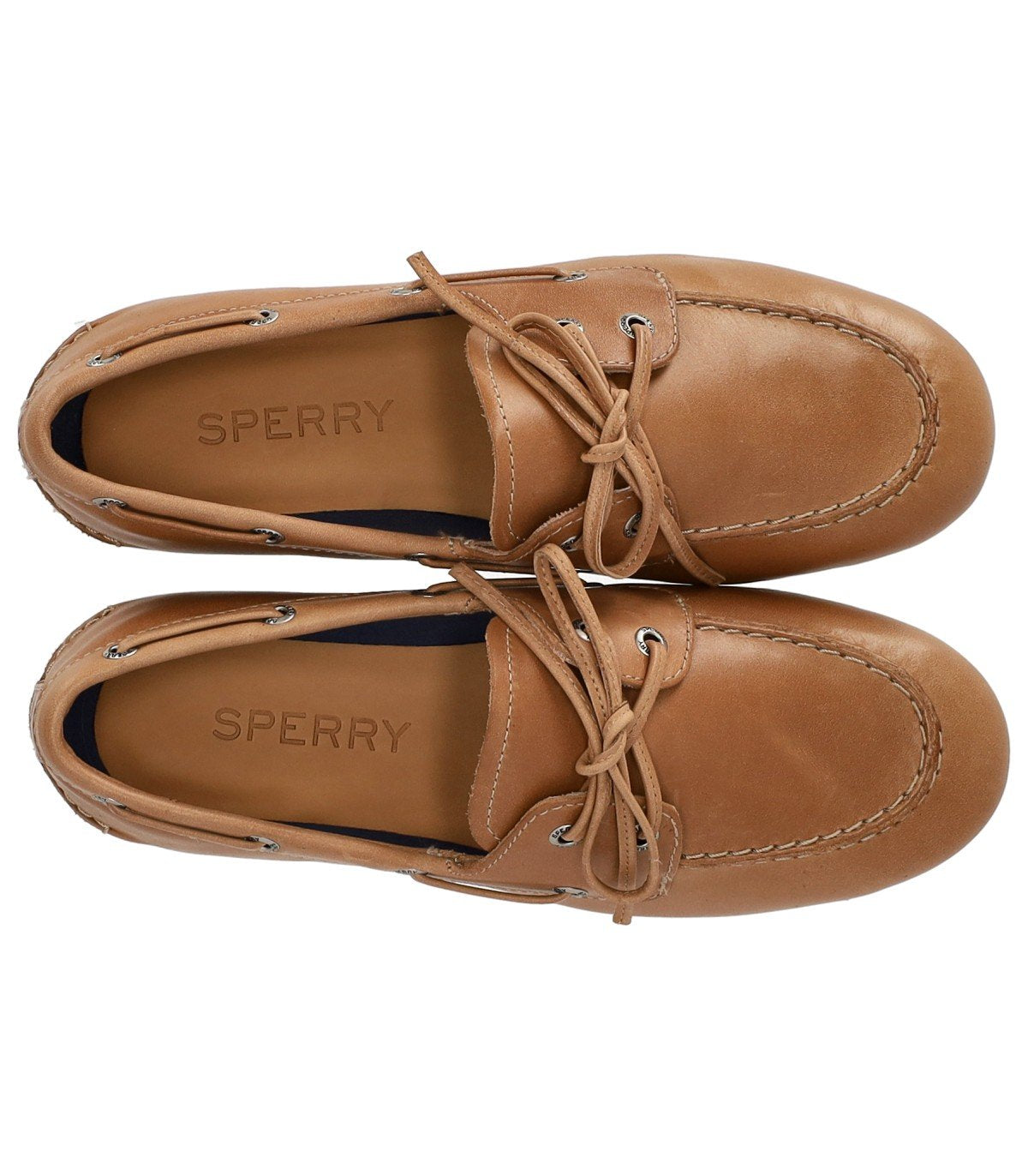 SPERRY SLIM BOAT TAN LOAFER