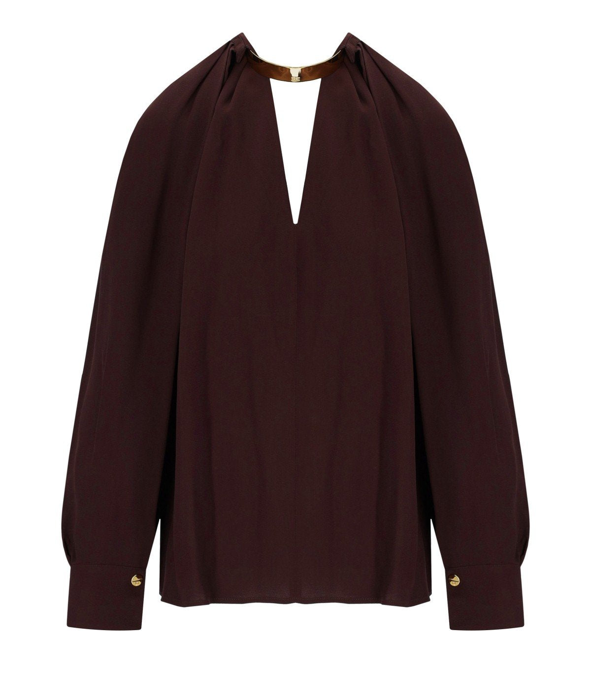 BLUSA GIOIELLO CACAO ELISABETTA FRANCHI