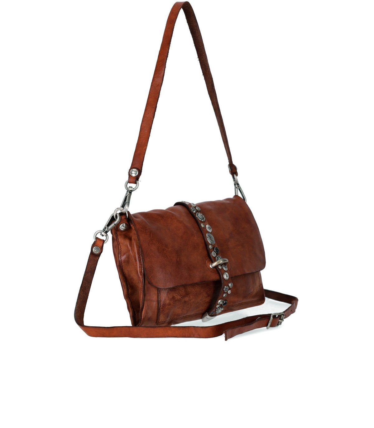 CAMPOMAGGI ELGA BROWN CROSSBODY BAG