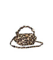 GANNI BOU MINI ANIMALIER HANDBAG