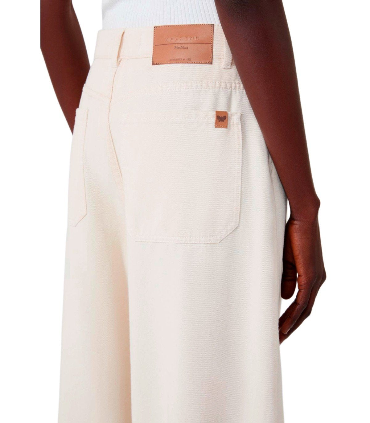 VAQUEROS CANNETI ECRU MAX MARA WEEKEND