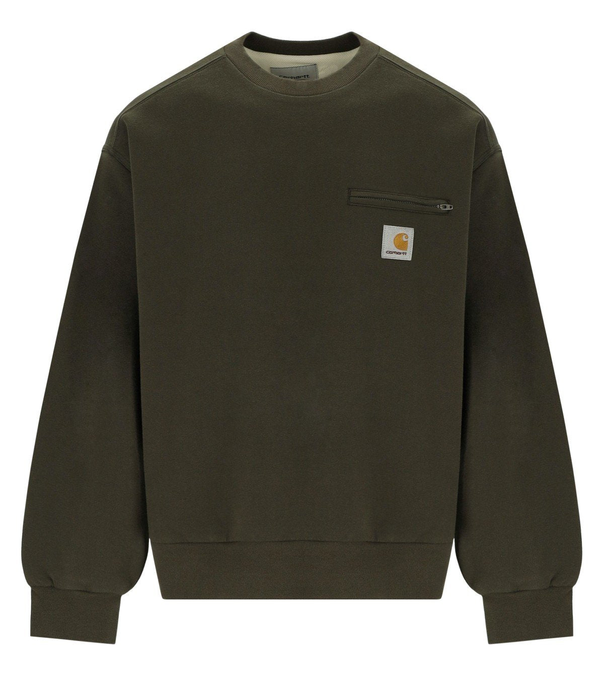 CARHARTT WIP DETROIT OLIVGRÜNES SWEATESHIRT