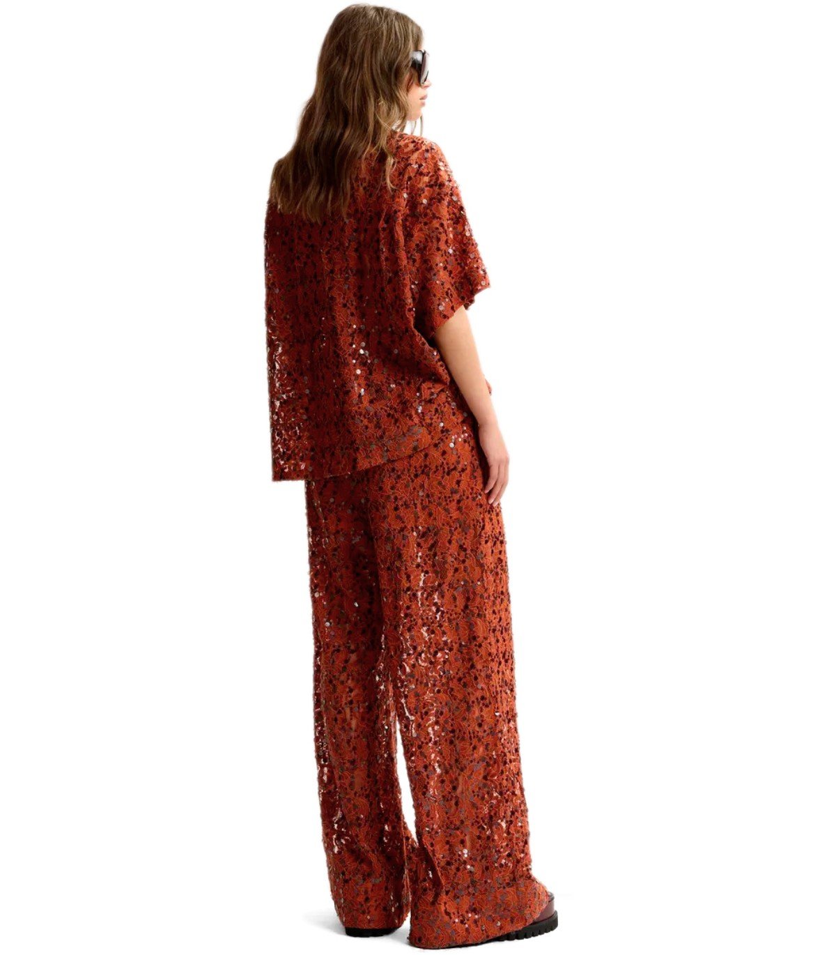 ESSENTIEL ANTWERP JOKS RUST SHIRT