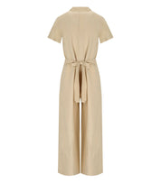 MAX MARA WEEKEND OBLATO BEIGE JUMPSUIT
