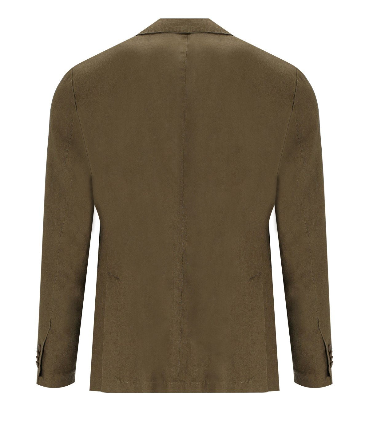 MANUEL RITZ BROWN SINGLE-BREASTED JACKET