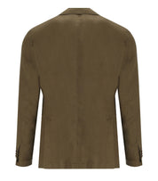 MANUEL RITZ BROWN SINGLE-BREASTED JACKET