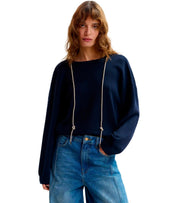 ESSENTIEL ANTWERP JEMINI MARINEBLAUER PULLOVER