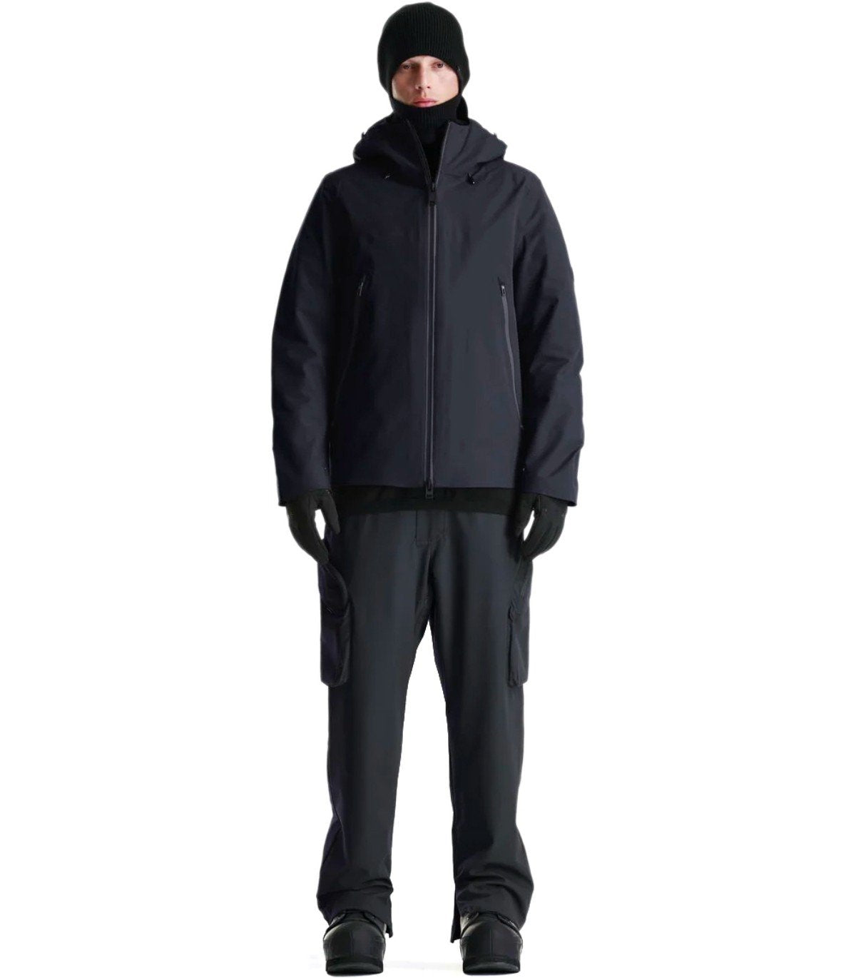 CHAQUETA CON CAPUCHA BICEP AZUL MARINO KRAKATAU