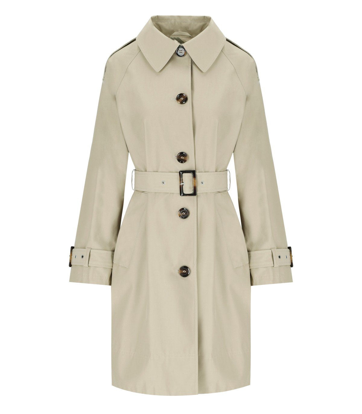 BARBOUR MAIA LIGHT SAND TRENCHCOAT