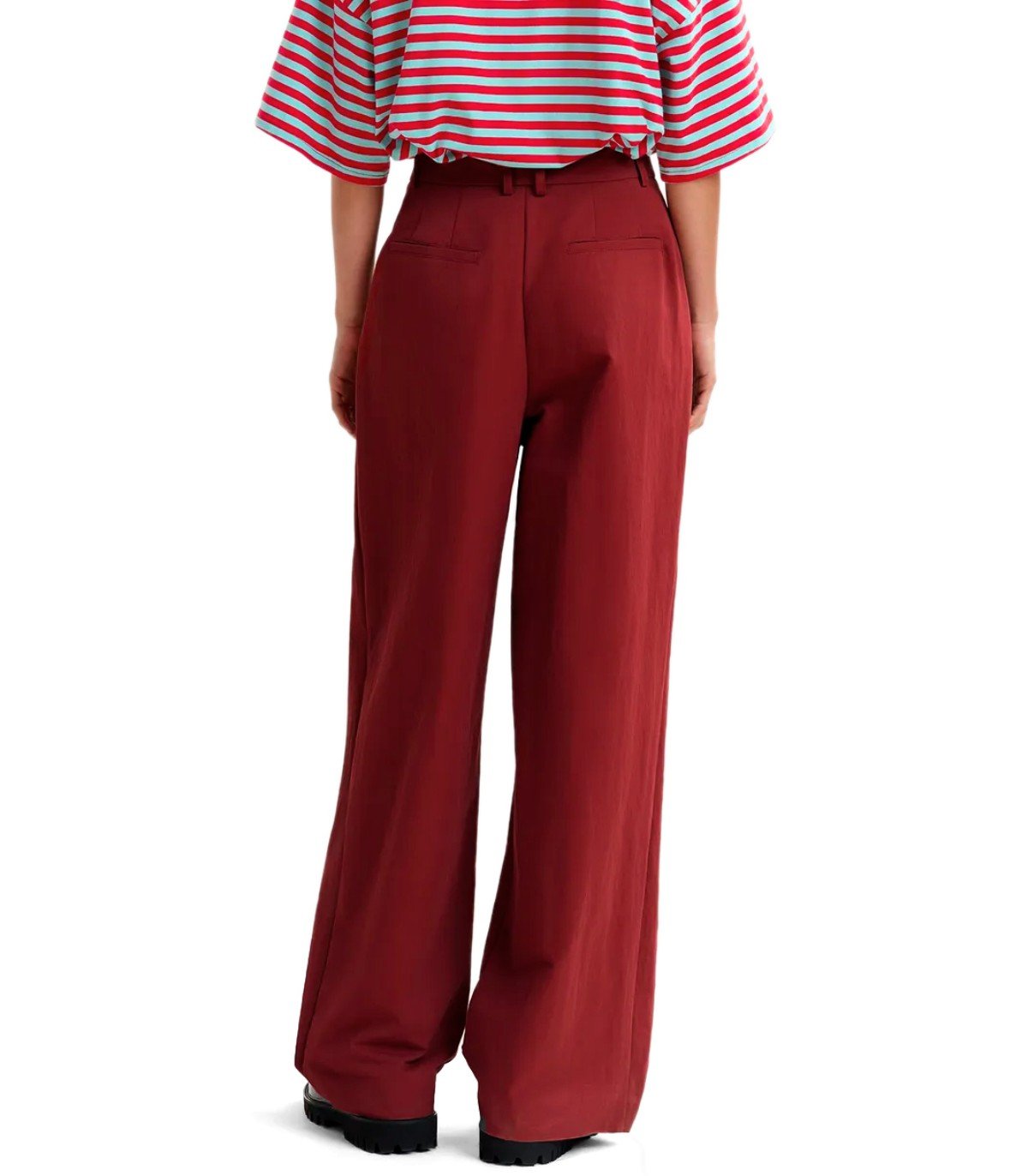 PANTALONE JAZMINE BORDEAUX ESSENTIEL ANTWERP