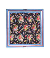 ESSENTIEL ANTWERP JUNGLE LIGHT BLUE FOULARD SCARF