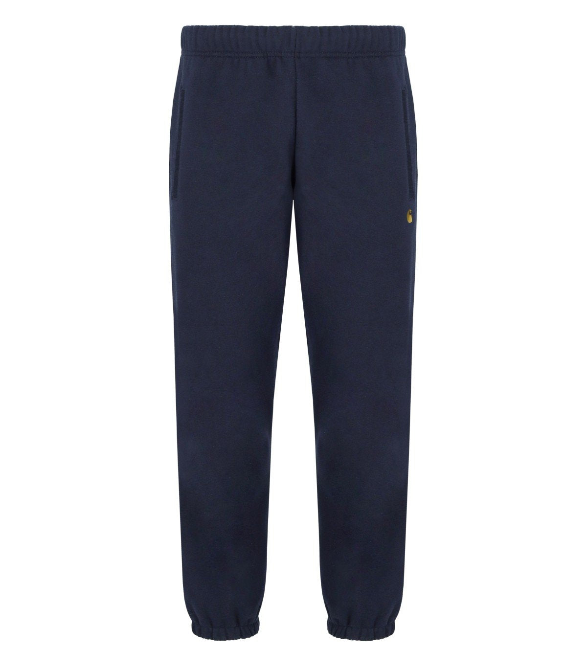 CARHARTT WIP CHASE NAVY BLUE SWEAT PANTS