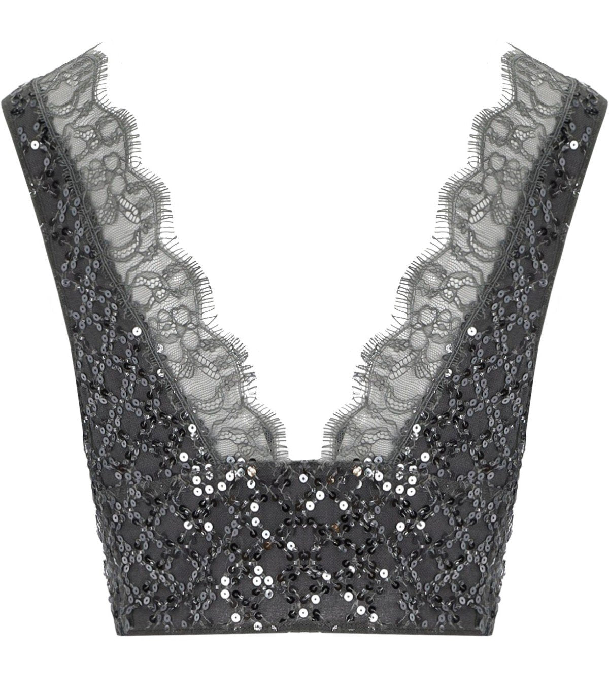 MARELLA ONDATA GRAU TOP