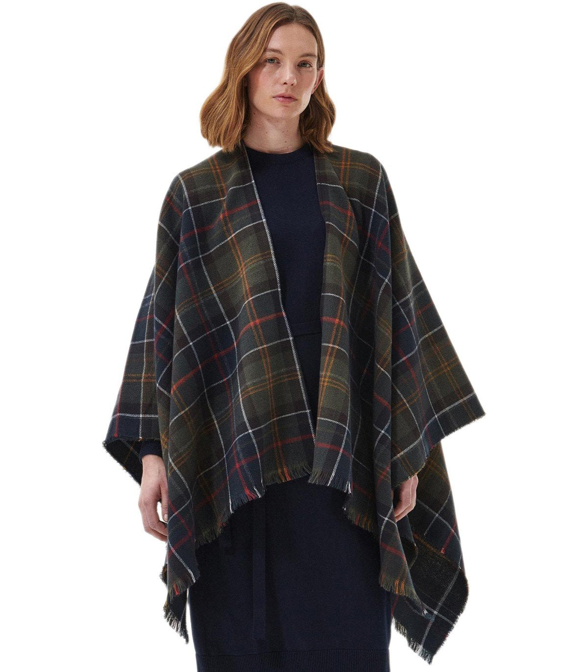 BARBOUR MONTIETH CLASSIC TARTAN CAPE