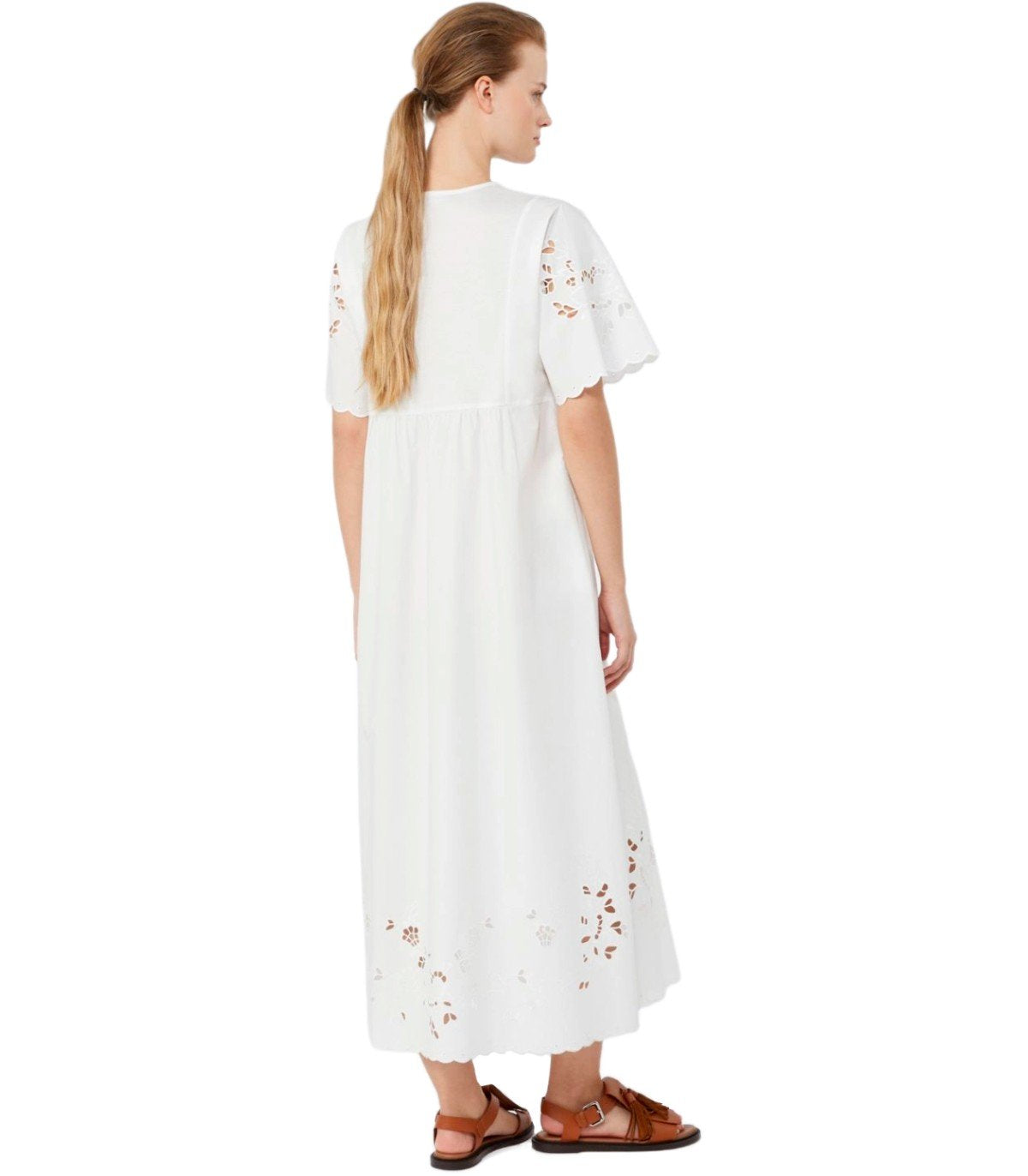 MAX MARA WEEKEND TARTUFO WEISSES KLEID