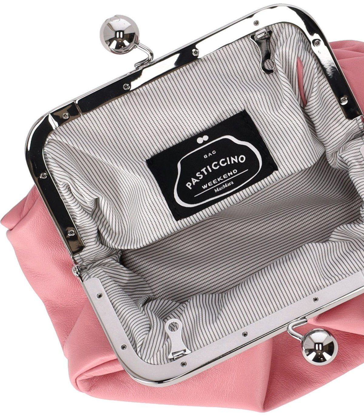 MAX MARA WEEKEND PASTICCINO PRATI SMALL ROSA CLUTCH