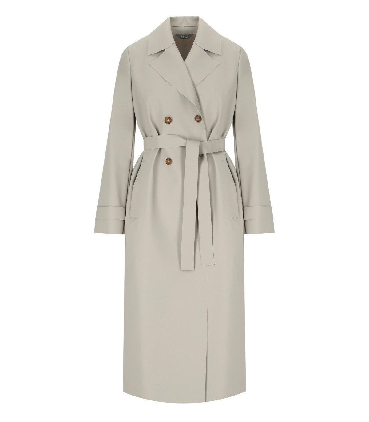 MM MAX MARA CEDRO LIGHT BEIGE TRENCH COAT