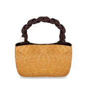 SAC À MAIN BOU MINI RAFFIA NATURAL GANNI