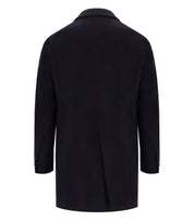 MANUEL RITZ BLUE SINGLE BREASTED COAT