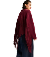 ESSENTIEL ANTWERP ISTERN BURGUNDY VEST