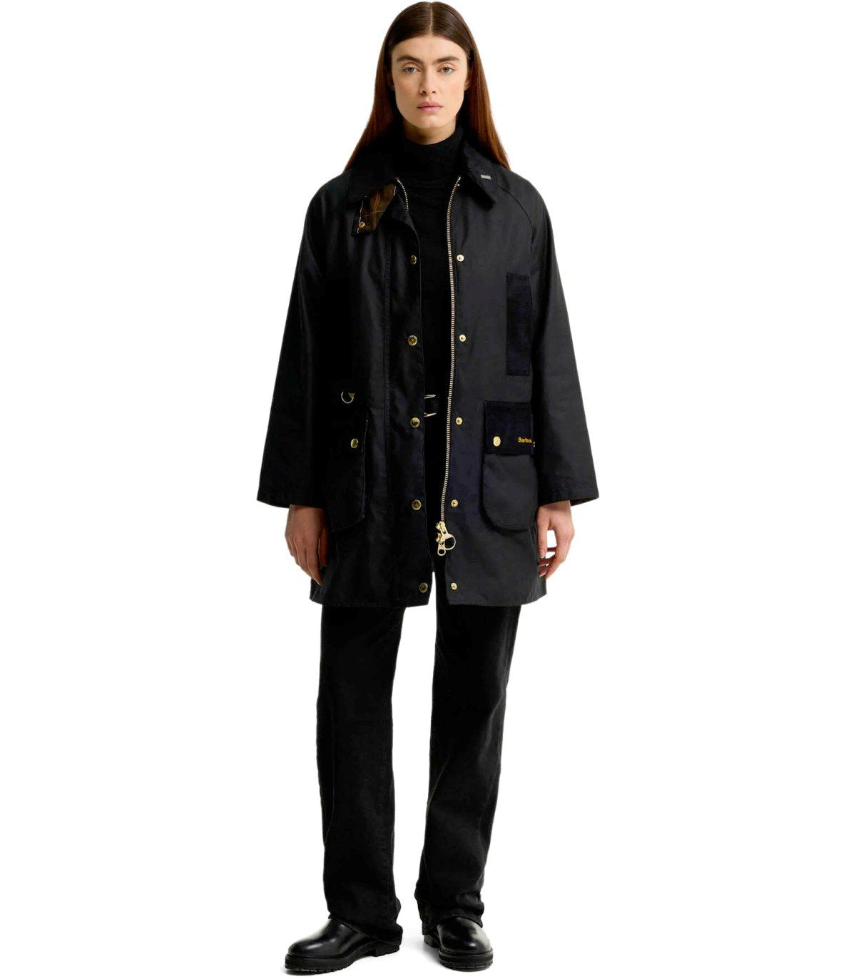 GIACCA ICONS MODERN BEAUFORT WAX NERA BARBOUR