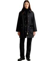 GIACCA ICONS MODERN BEAUFORT WAX NERA BARBOUR
