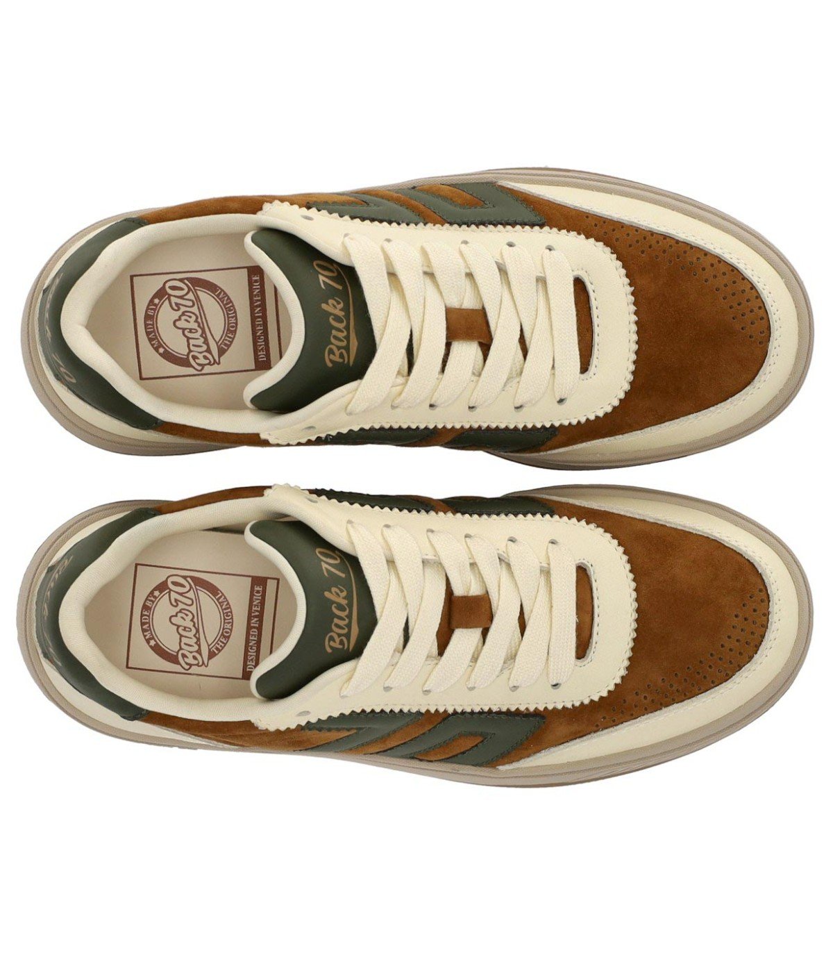 SNEAKER MARS SUEDE MARRON BACK70