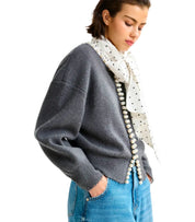 ESSENTIEL ANTWERP IDEA GRAUER CARDIGAN