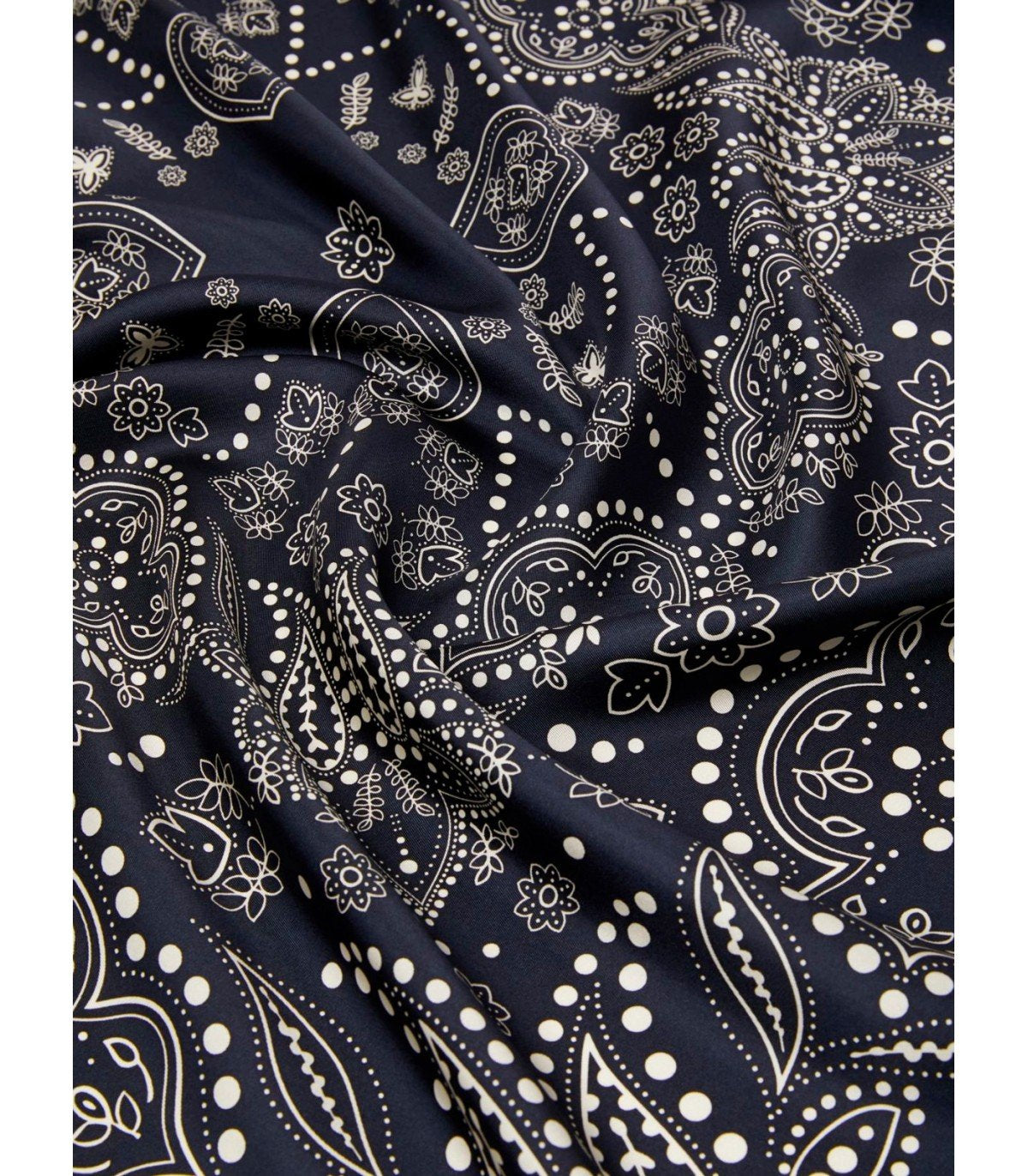MAX MARA WEEKEND ONESTO BLUE FOULARD SCARF