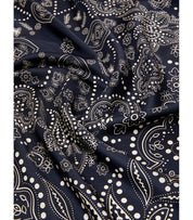 MAX MARA WEEKEND ONESTO BLUE FOULARD SCARF