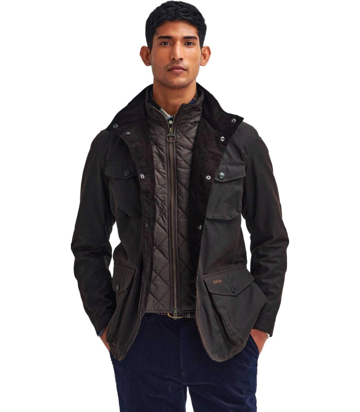 BARBOUR OGSTON WAX RUSTIC JACKET