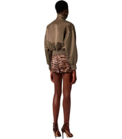 ELISABETTA FRANCHI BRAUNE BOMBERJACKE