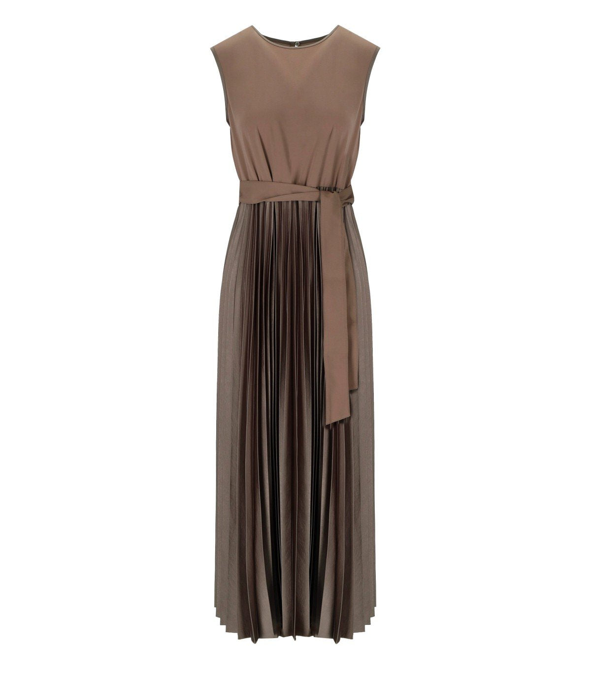 MAX MARA WEEKEND SAMUELE BROWN DRESS