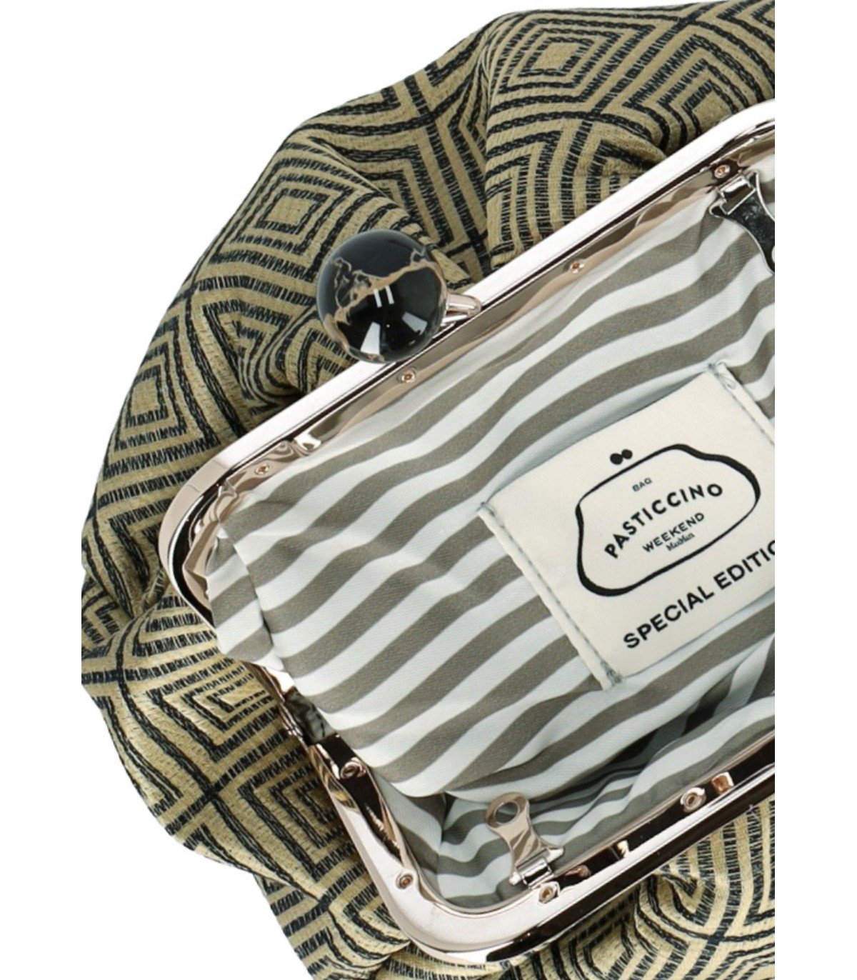 CLUTCH PASTICCINO ITALIANROOTS SMALL BEIGE MAX MARA WEEKEND