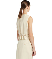 MAX MARA WEEKEND PACE IVORY VEST