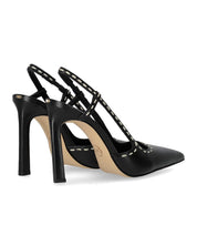 MICHAEL KORS ALORA ZWART SLINGBACK PUMP