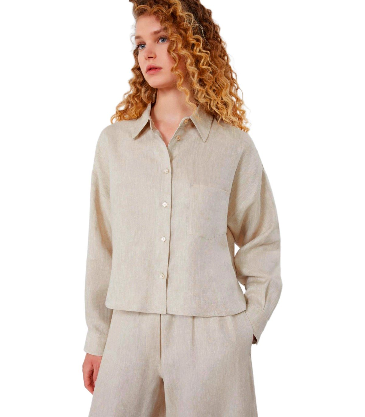 MAX MARA WEEKEND CAPO BEIGE SHIRT JACKET