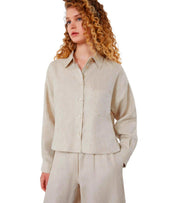 MAX MARA WEEKEND CAPO BEIGE SHIRT JACKET