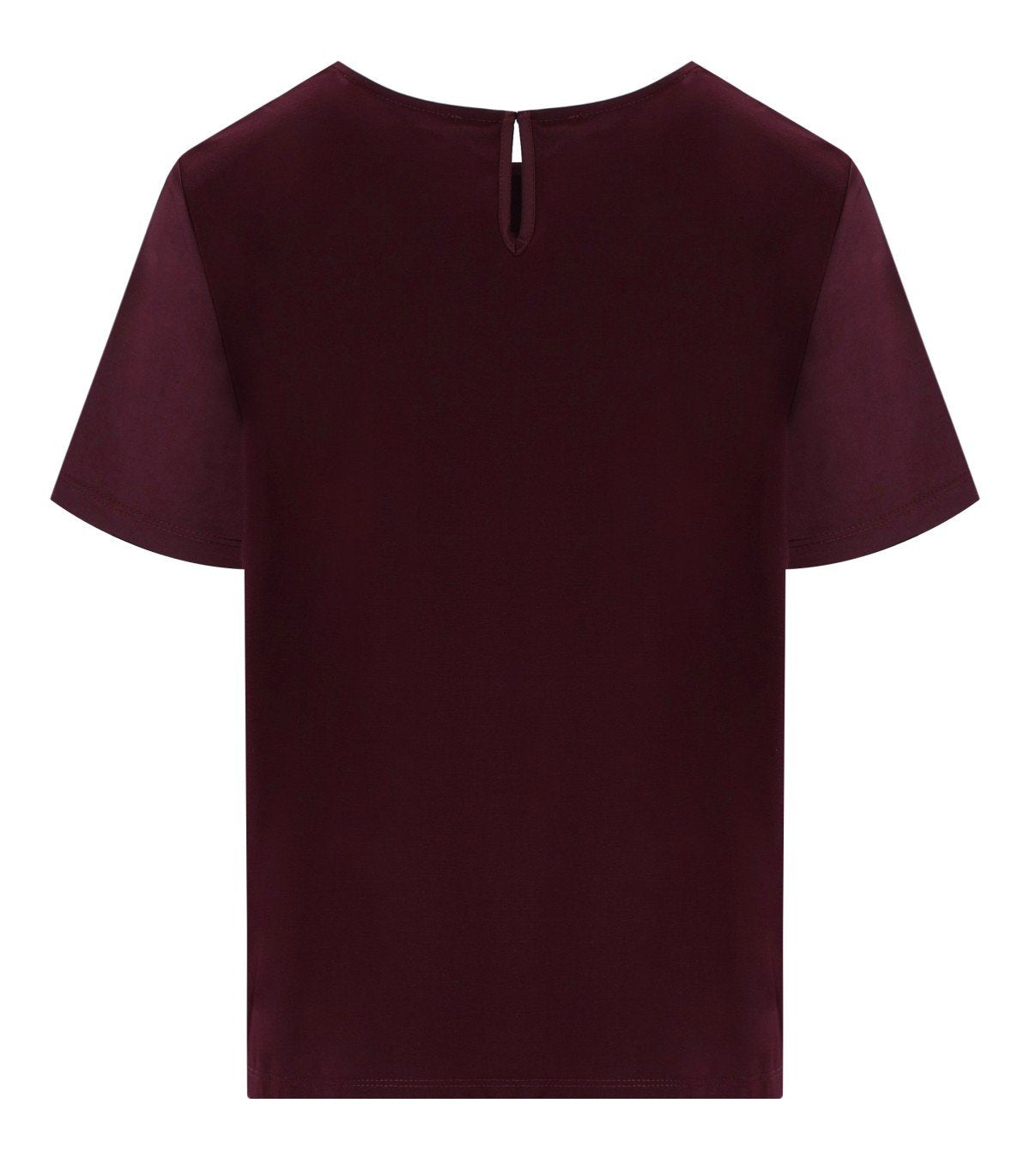 MAX MARA WEEKEND ZONA BURGUNDY BLOUSE