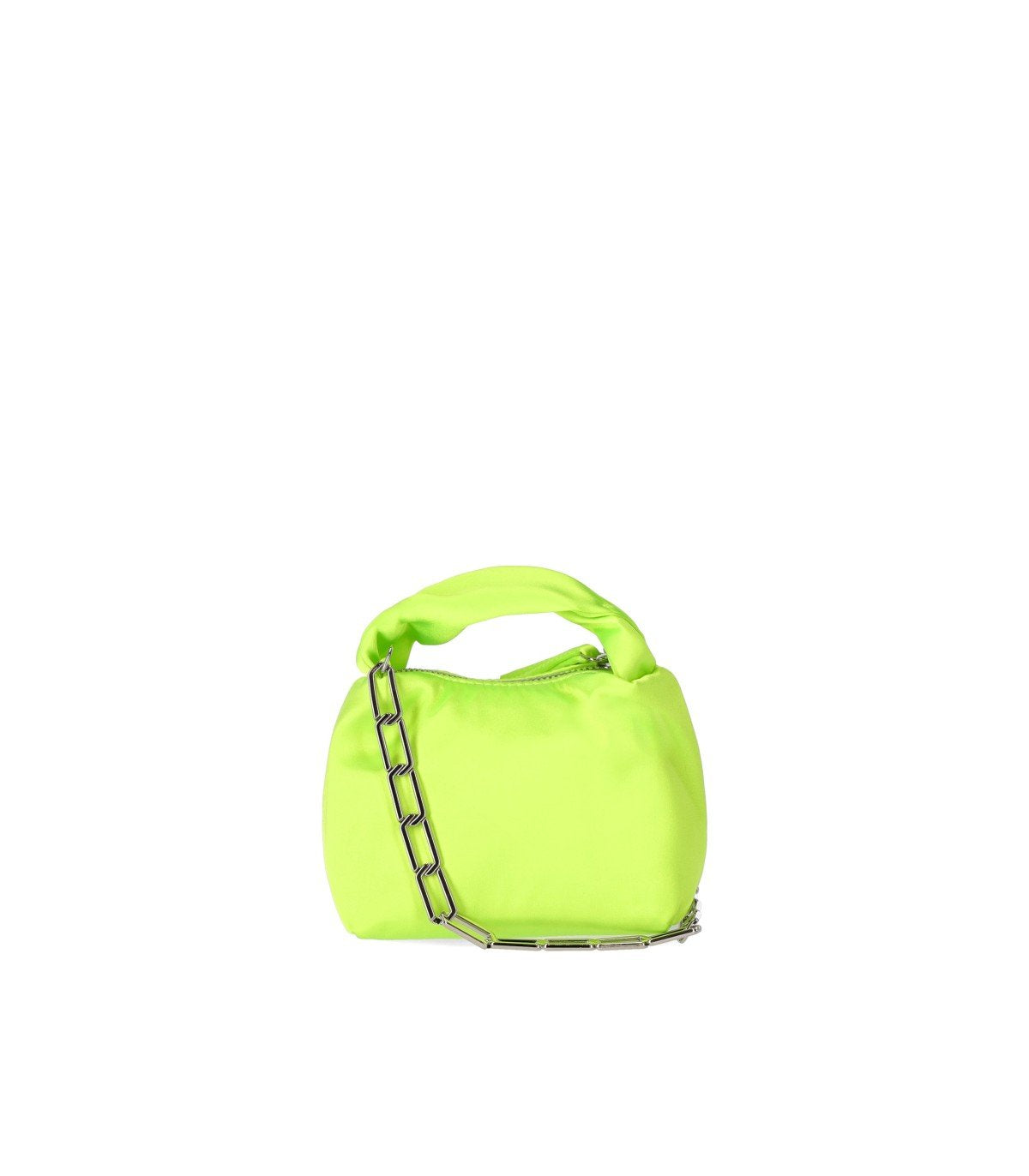 STINE GOYA ZIGGY SATIN LIMONENGRÜNE MICRO TASCHE