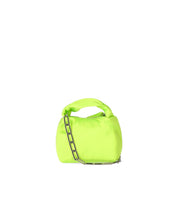 STINE GOYA ZIGGY SATIN LIMONENGRÜNE MICRO TASCHE